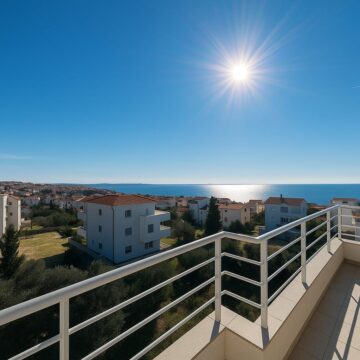 Apartament dla 4 osób z panoramicznym widokiem na morze